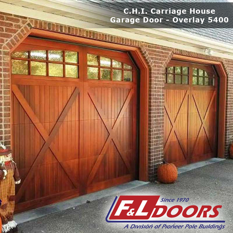 C.H.I. Carriage House Garage Doors Overlay 5400